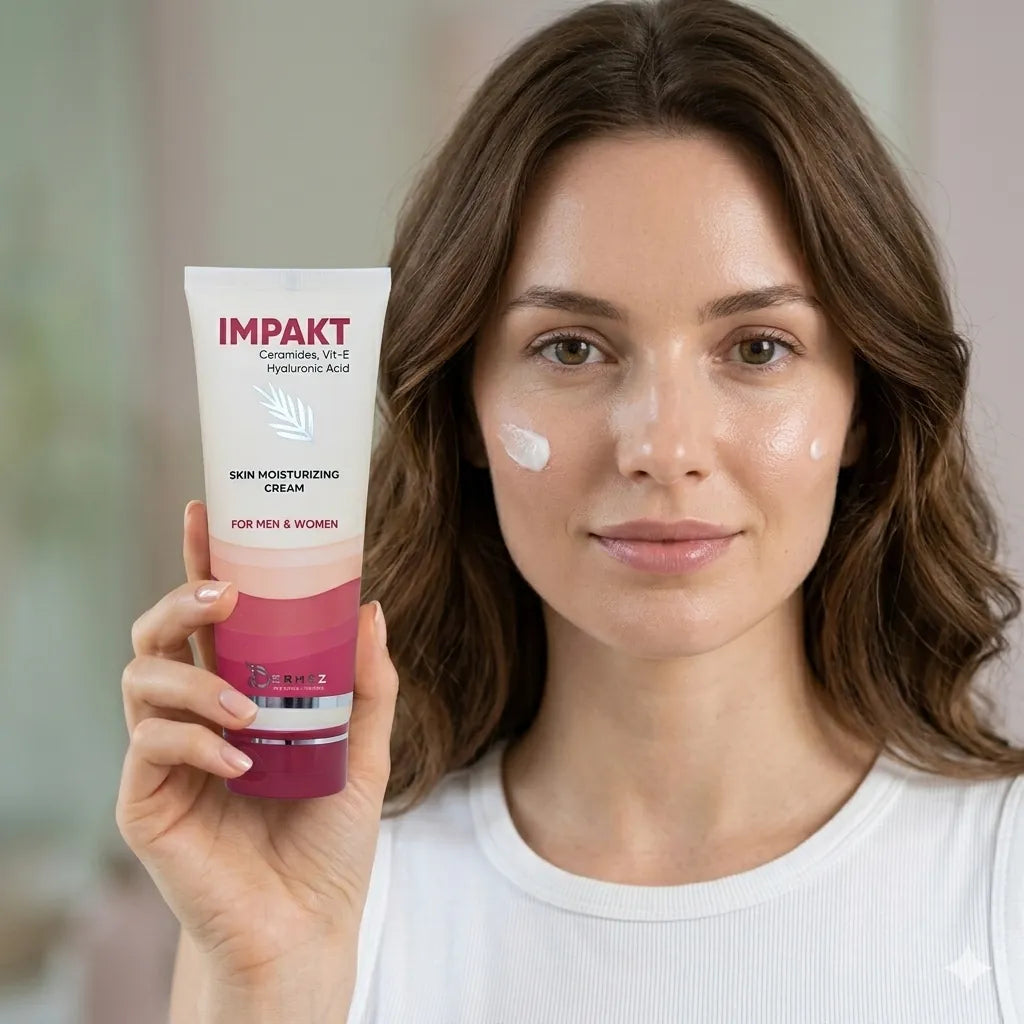 A diverse range of skincare products including serums and moisturizers from our skincare collection