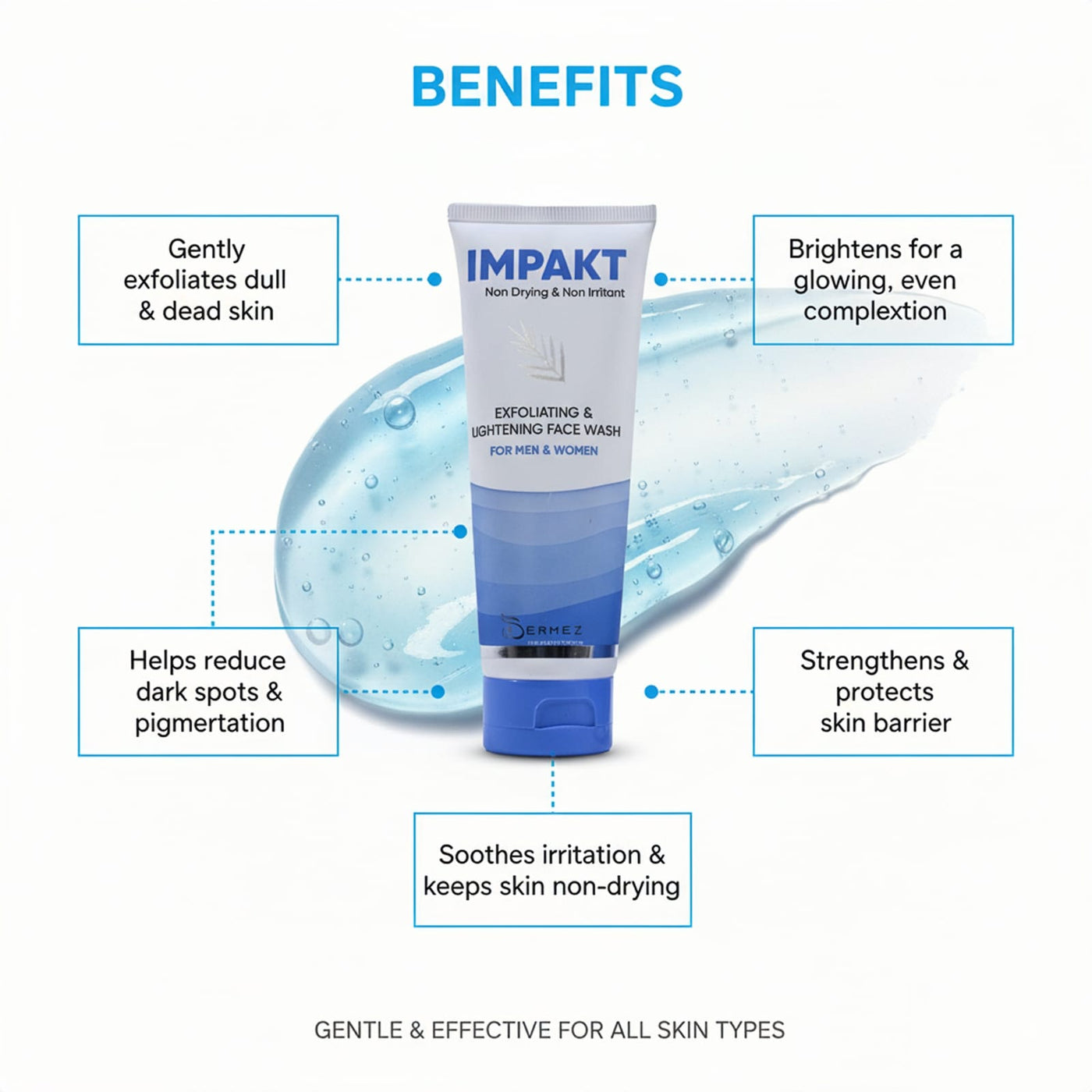 IMPAKT™ Exfoliating & Lightening Treatment Face Wash